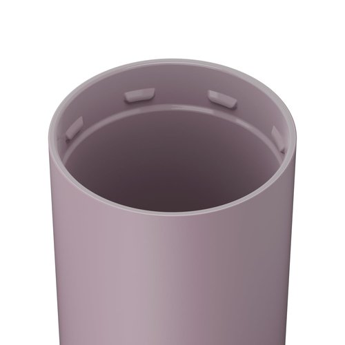 BrüMate Strova 18oz 100% Leakproof Insulated Coffee Mug | Ceramic-Lined Interior | Built-In Silicone Sleeve for Travel | Locking Flip Lid (Lilac Dusk)