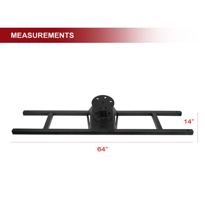 ARMORDILLO 8710838 CR1 Roll Bar Chase Rack Tire Carrier for 1/2 Ton Full Size Trucks|09-23 F-150/07-23 Silverado 1500/07-23 Sierra 1500/07-23 Tundra/04-23 Titan/Titan XD SKU|8710951|7163072|7180338
