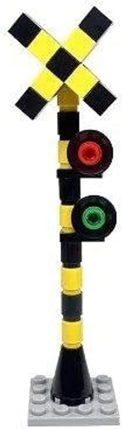 General Jim's Toy Train Building Blocks Traffic Control Lights for Train Station