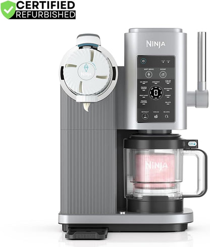 Ninja NC701 CREAMi Swirl 13-in-1 Soft Serve Ice Cream Machine - Renewed with 2-Year Protection Plan
