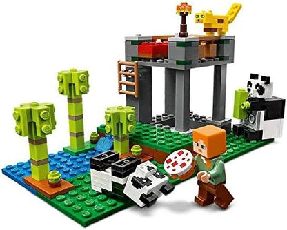 LEGO Minecraft The Panda Nursery 21158 Construction Toy for Kids Great Gift for Fans of Minecraft and Pandas (204 Pieces)