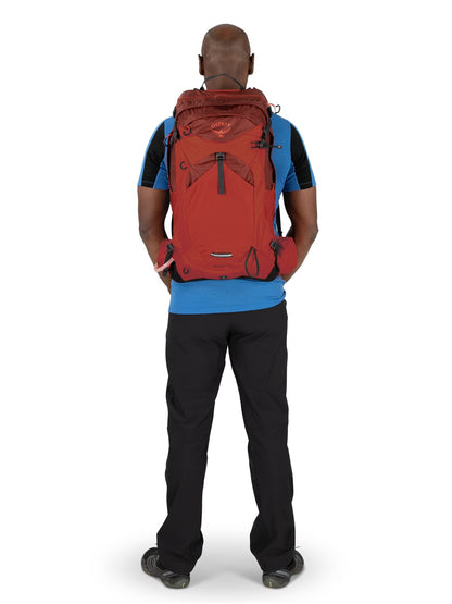Osprey Manta 24L Men's Hiking Backpack with Hydraulics Reservoir, Oak Leaf Orange