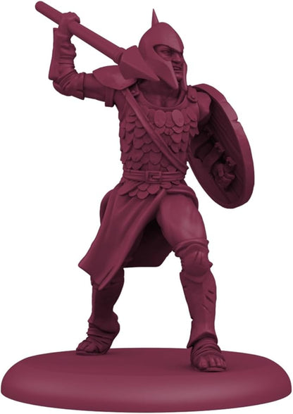 CMON A Song of Ice and Fire Tabletop Miniatures Unsullied Pikemen Unit Box - Elite Soldiers of Discipline and Strength Strategy Game for Adults Ages 14+ 2+ Players 45-60 Minute Playtime Made