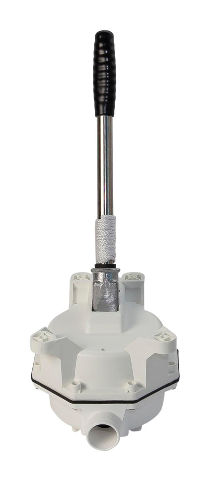 Whale Mk5 Manual Sanitation Pump - Bulkhead. Up to 17 GPM Flow Rate, Designed for Toilet Flush or Holding Tank Pump Out ensuring reliability in Black Waste Management, BP0535