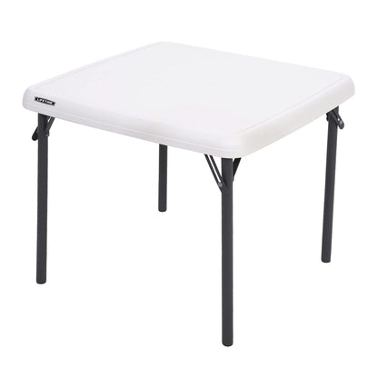 Lifetime 280094 Kid's Picnic Table, Size 1, Almond & 80425 Kids Folding Table, Almond, 24”