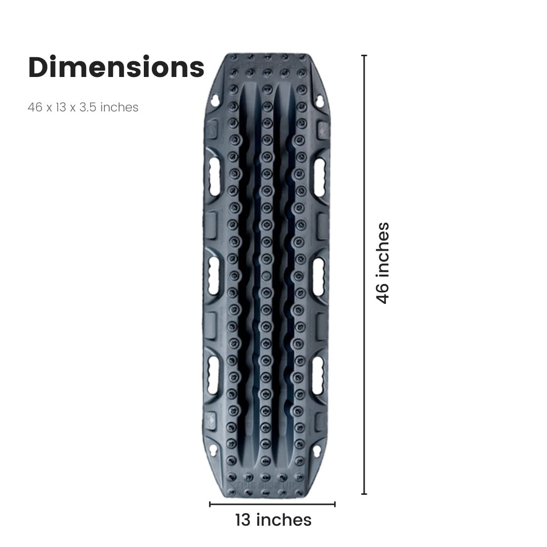 MAXTRAX MKII Vehicle Recovery Board (Gunmetal Grey)