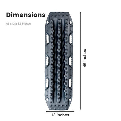 MAXTRAX MKII Vehicle Recovery Board (Gunmetal Grey)