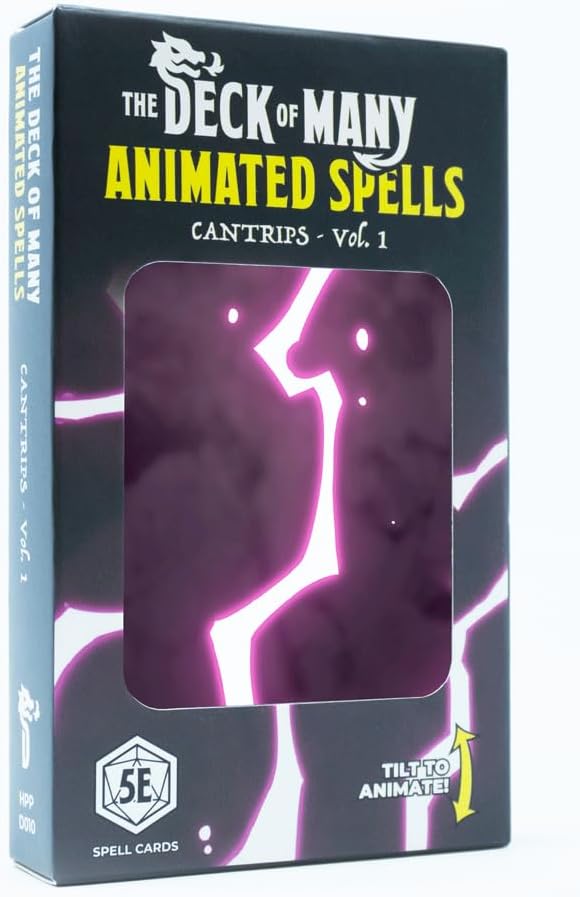 The Deck of Many Animated Spells: Cantrips