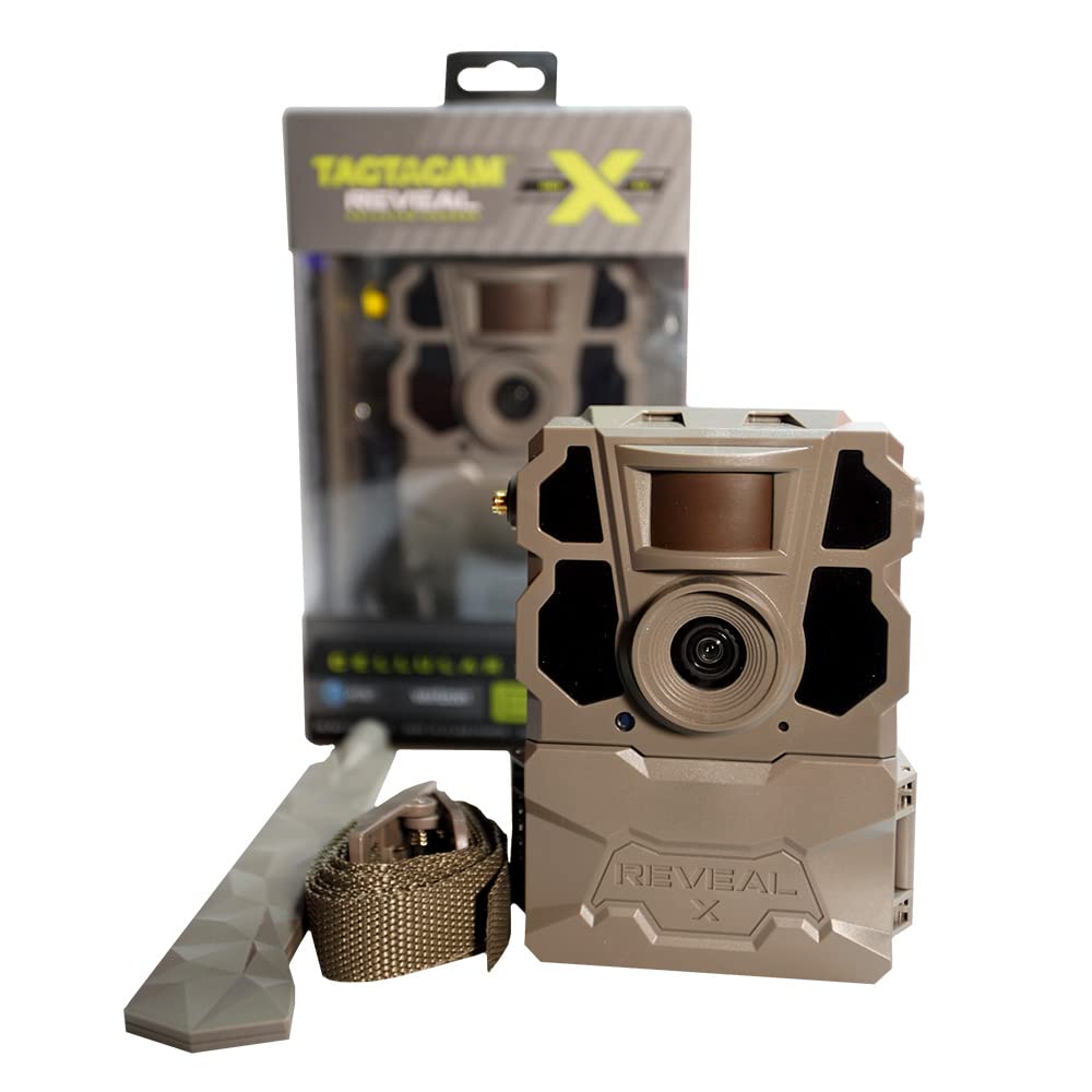TACTACAM 2 Pack Reveal X Gen 2.0 LTE Cellular Trail Camera AT&T and Verizon, HD Video/Photo, Low Glow IR LED Flash (TA-TC-XG2) for Hunting, Security, Surveillance