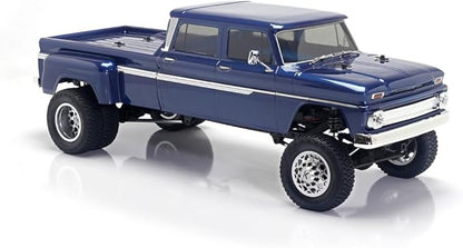 Helidirect CEN Racing Sicario 1/10 RTR 4WD Custom Dually RC Truck DL-Series - Remote Control Car for Adults Waterproof and All Terrain Capabilities - 1/10 Scale RTR (Blue Galaxy)