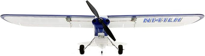 HobbyZone Sport Cub S 2 RC Airplane BNF Basic with Safe (Transmitter Battery and Charger Not Included) HBZ44500 Blue &amp White