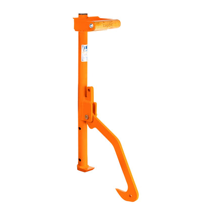 LogOX Hauler - 21” Cant Hook Log Roller and Carrier | Orange Powder-Coated Log Hauler Hand Tool for Firewood Harvesting, Brush or Tree Removal. (Patented, Made in USA, With A Warranty)