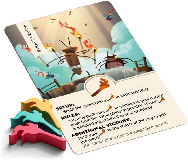 Kabuto Sumo Total Mayhem - Expansion to The Kabuto Sumo Base Game - 2 to 4 Players - 20 Minute Play Time