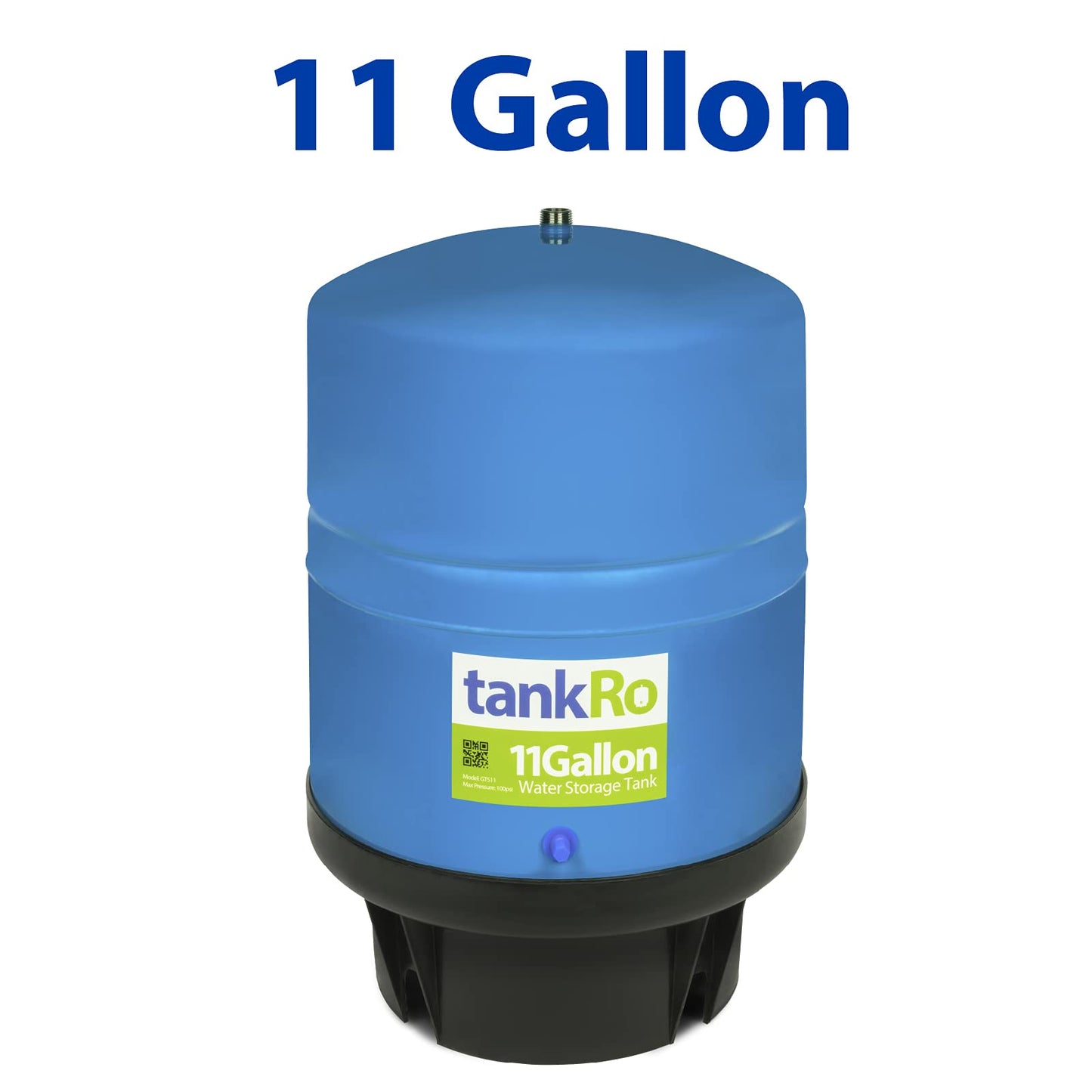 tankRO – RO Water Filtration System Expansion Tank – 11 Gallon Water Tank – Large Reverse Osmosis Water Storage Pressure Tank