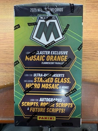 2025 Panini Mosaic Football Trading Cards Blaster Box-36 Cards