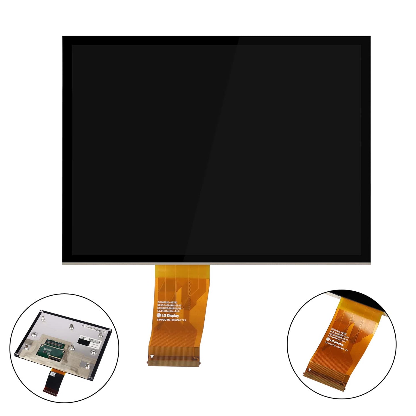 Replacement 8.4 uconnect Screen 4C UAQ LCD Monitor Touch-Screen Radio Navigation Compatible with 2017-2022 Dodge RAM Chrysler Gladiator Compass Wrangler Cherokee # LA084X01(SL)(02)