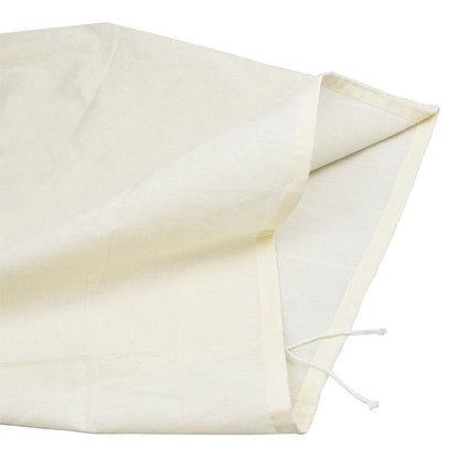 Pinfox Reusable Cotton Muslin Straining Bag Fine Mesh Food Strainer Filter Bags for Nut Milk, Juice, Tea, Cheesecloth, Yogurt, Home Brewing, Hop Bags (13.78" x 9.84")