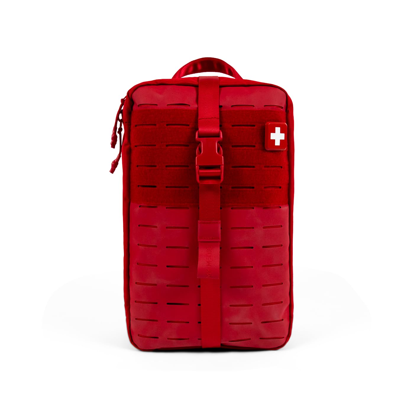 My Medic MYFAK Large Medical Kit (PRO) - Emergency First Aid Survival Essentials & Travel Bag Supplies | EMT Rescue Items for Any Car, Home or Office - Red