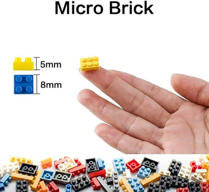 1990Pcs Architecture Mini Building Blocks Set for Adults – Micro Building Bricks Model Kit – Educational Architecture Model – Ages 14+