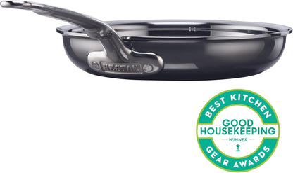 Hestan NanoBond Molecular Titanium Frying Pan, 8.5-Inch - PFAS-Free Stainless Steel Skillet, 4x Stronger, 1050°F Safe, Induction Compatible, Handcrafted Italy
