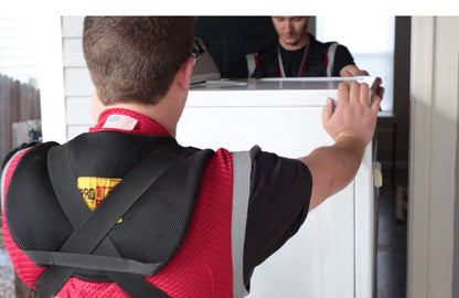Nielsen Products Shoulder Dolly 3500 Heavy Duty Pro Lift - Padded 2-Person Lifting and Moving System For Professional Movers, Delivery Teams, Industrial and Construction Workers , Black - HD3500