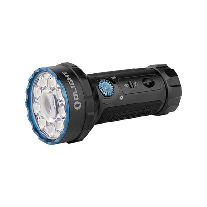 OLIGHT Marauder Mini 7,000 Lumens Bright Flashlight with 600 Meters Beam Distance, Powerful RGB Lights, Magnetic Rechargeable for Outdoors Work, Hunting, and Searching(Black)