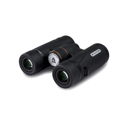 Celestron 71403 TrailSeeker ED 10 x 32 Roof Prism Binocular, Fully Broadband Multi-Coated Lens, BaK-4 Prism Glass, Black