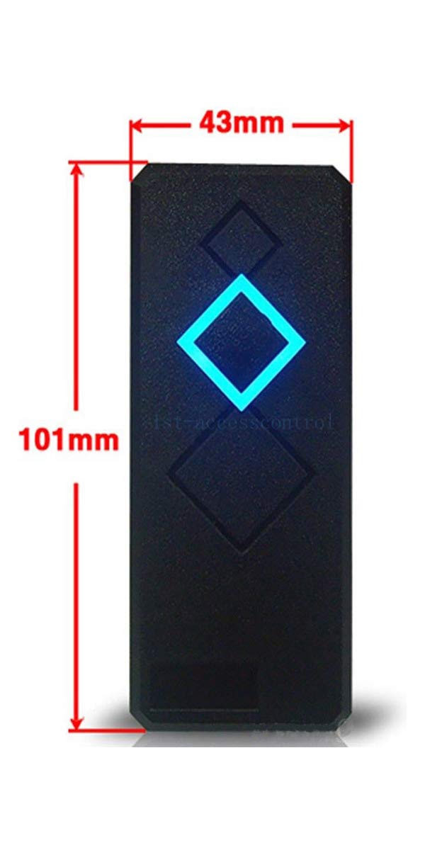 MENGQI-CONTROL 4 Doors Access Control Security Kits with North American ANSI Standard Strike Lock 110V Power Supply Box RFID Reader RFID Card & Key Fob TCP/IP Based Phone APP Remotely Open Door