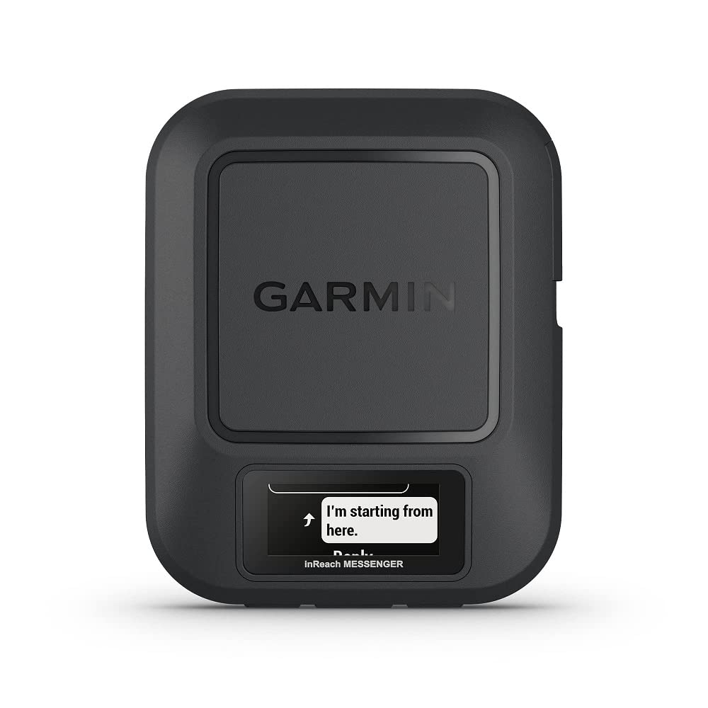 Garmin inReach® Messenger Handheld Satellite Communicator, Global Two-Way Messaging (Renewed)
