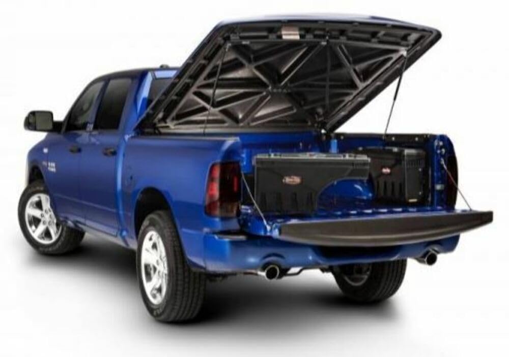 UnderCover SwingCase Truck Bed Storage Box | SC104D | Fits 2019 - 2023 Chevy/GMC Silverado/Sierra 1500 Drivers Side, Black