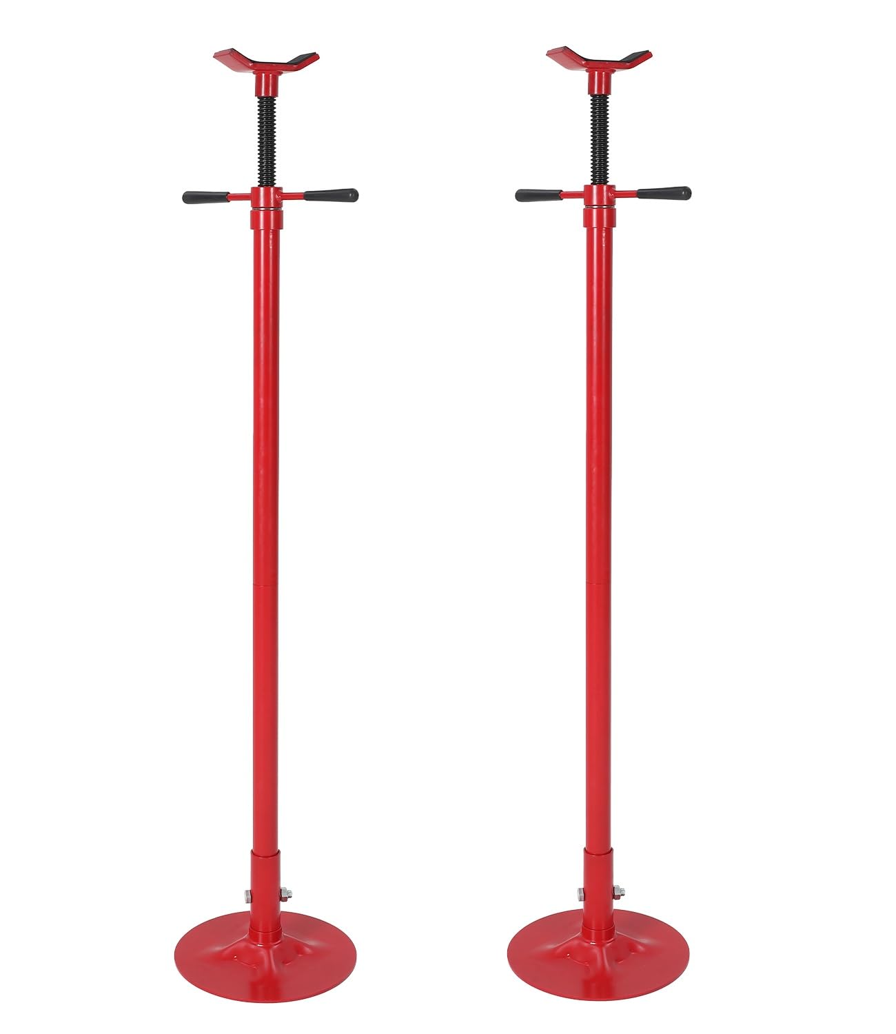 ExploreHorizon 2PACK Underhoist Support Stand, 3/4 Ton Jack Stand, Under Hoist Stand for Vehicle Lifting & Support, 1655Lbs Capacity, Lifting from 38.4 to 75.4Inch,