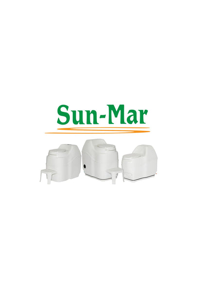 Sun-Mar GTG self-contained Urine Diverting Compost Toilet - Waterless, Low-Maintenance Toilet for Tiny Homes, Cabins, Boats, Barns, RVs and more...