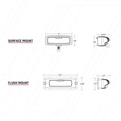 RIGID Wire Harness for SR-M and SR-Q Series Back Up Kits, Model 40192, One Size