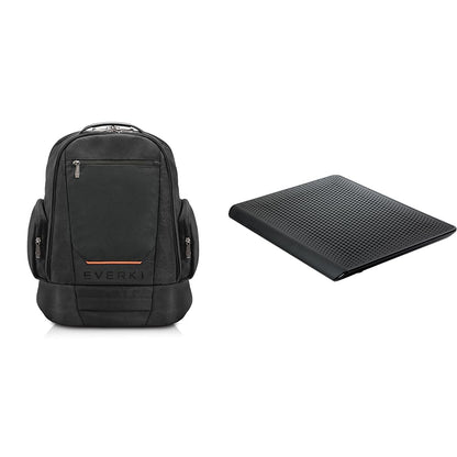 Everki ContemPRO 117 Large Spacious 18.4-Inch Gaming or Workstation Laptop Backpack & Targus Portable Chill Mat HD3 Gaming with 3 Ultra-Quiet Fans and Integrated Airflow Ventilation