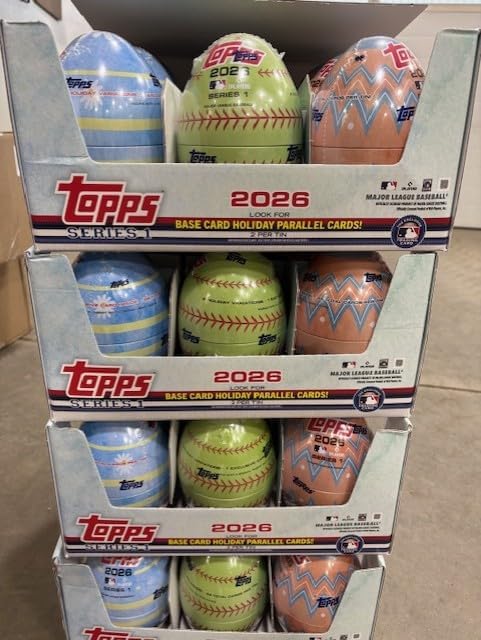 2026 ToppsSeries 1 Baseball Tin - Easter Egg 59 Cards - Random Single-1 Tin only