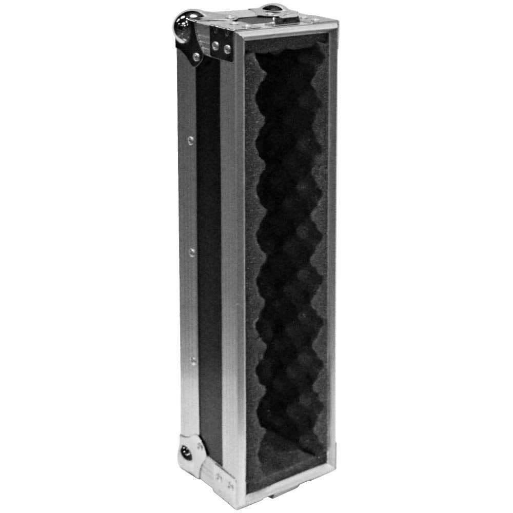 Seismic Audio - SATAC2U - Heavy Duty 2 Space ATA Rack Case - 2U Vertical PA DJ Amplifier Flight Case - Pro Audio DJ Rack
