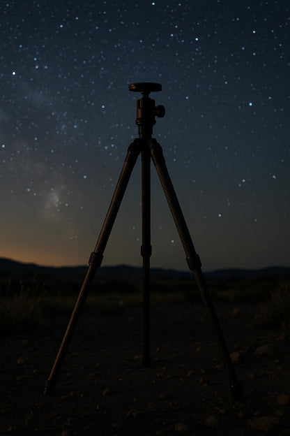 AC044 3-Section Carbon Fiber Tripod for Vespera Telescope, Black