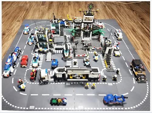 Road Base Plates for City Street Building Block 12 Street Plates 10x10 Road Baseplates