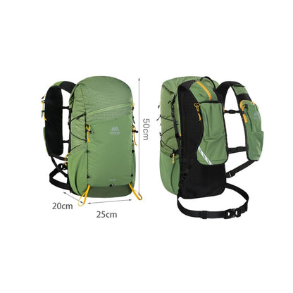 AONIJIE 30L Lightweight Hiking Backpack for Men, Adjustable & Multifunctional Backpacking Travel Gear Running Daypack(B#Blue)