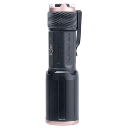Sig Sauer Foxtrot-EDC 1350 Lumens Durable Waterproof Tactical Handheld Flashlight with Metal Deep Carry Pocket Clip, Compact Rose
