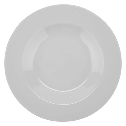 G.E.T. B-1611-DW Diamond White Collection, White 16 oz. Melamine Bowls (Pack of 12),