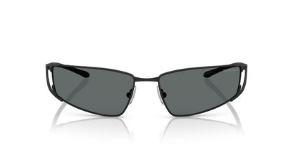 ARNETTE Man Sunglasses Matte Black Frame, Polar Grey Lenses, 64MM