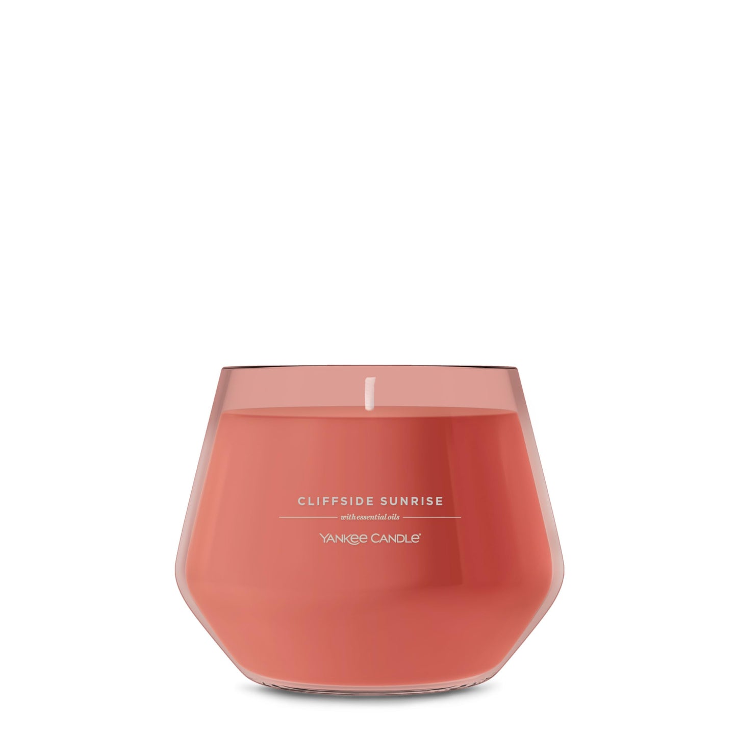 Yankee Candle Studio Scented Candle with up to 50 Hour Burn Time, Premium Plant Wax Blend for Consistent Burn, 10 oz Jar Candle with Room Filling Fragrance, Cliffside Sunrise (Pack of 1)