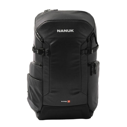 NANUK N-PVD 30L Camera Backpack – Water-Repellent with Rain Cover, Fits 2 Cameras, Drone, Tripod & 16" Laptop Compartment, Carry-On Approved – For Photographers, Travel & Hiking – Black