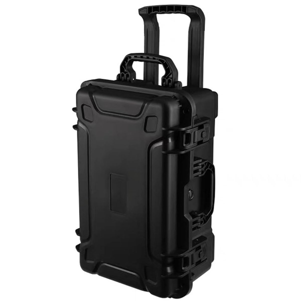 PISKGODSF 22" L x 14" W x 10" H Large Hard Case with Foam, Portable Rolling Hard Case with Wheels, Waterproof Shockproof Dustproof, Suitable for Cameras, Lenses, Camcorder, Instrument, Telescopes
