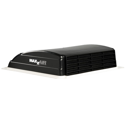 MAXXAIR Maxxfan Mini Plus Vent 6"" Single Speed Exhaust Fan - Quiet and Energy Efficient RV Ventilation & Lighting, Black (00-03851)