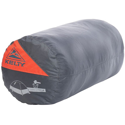 Kelty Late Start 4P - Lightweight Backpacking Tent with Quickcorners, Aluminum Pole Frame, Waterproof Polyester Fly, 4 Person Capacity