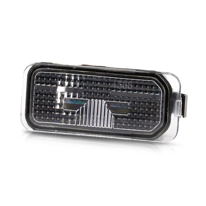 KarParts360 License Plate Light Assembly for Ford Transit-150/250/350 2015-2022, Clear Plastic, Driver/Passenger Side, Model KLX-KSI-2923395-