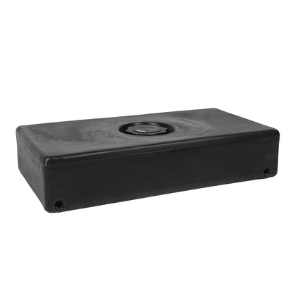 Jauarta 26 X 13.4 X 5.5in RV Water Holding Tank 8 Gallons Leakproof Impact Resistance Black for RVs Trailers Campers Boats