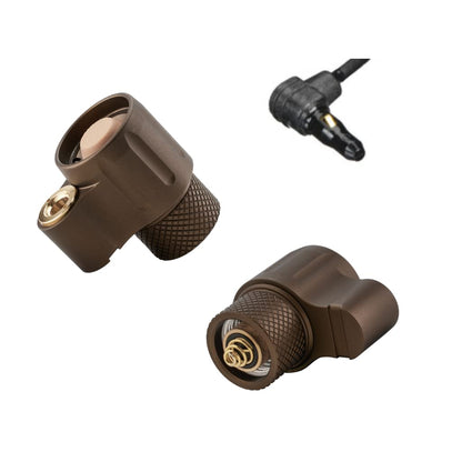 Z-BOLT® Dual Switch Cable Port Tailcap (FDE, Flat Dark Earth) for 3V/6V Malkoff, Blazer LEP & LED 18350/18650 Light Bodies & Surefire M300/340/M600/640DF Lights (DS00 Type Functionality)